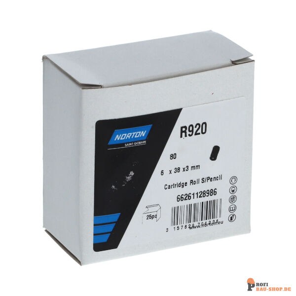 nortonschleifmittel/NORTON_schleifmittel_66261128986 Cartridge roll_ Pencils Norton BLAZE-6x38_80_180953